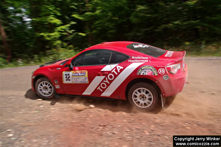 Eric Anderson / Taylor Haelterman Toyota FR-S on SS3, Norway Home.