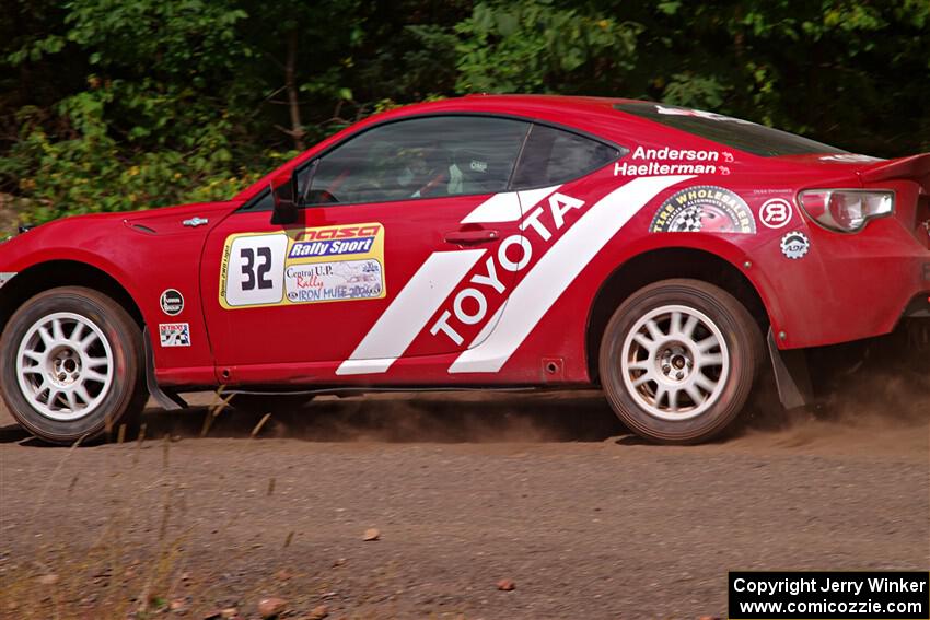 Eric Anderson / Taylor Haelterman Toyota FR-S on SS3, Norway Home.