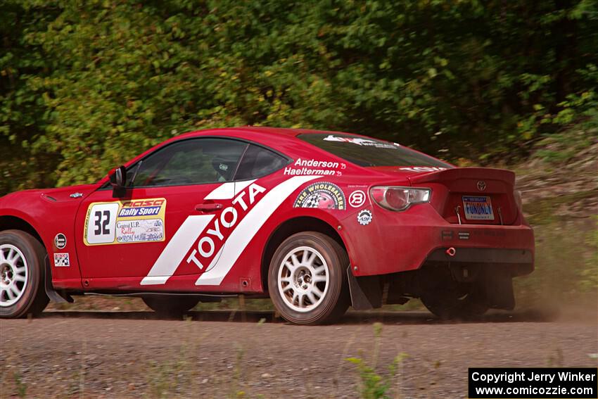 Eric Anderson / Taylor Haelterman Toyota FR-S on SS3, Norway Home.
