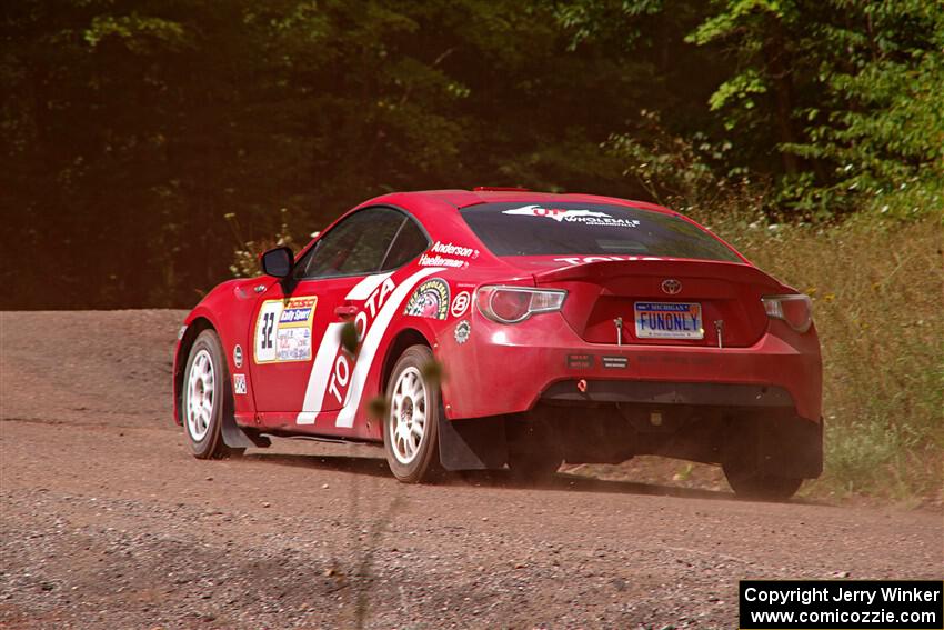 Eric Anderson / Taylor Haelterman Toyota FR-S on SS3, Norway Home.