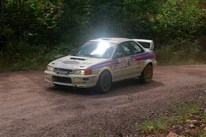 Sergio Spinelli / Danny Rice Subaru Impreza on SS3, Norway Home.