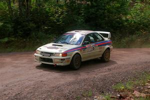 Sergio Spinelli / Danny Rice Subaru Impreza on SS3, Norway Home.