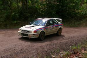 Sergio Spinelli / Danny Rice Subaru Impreza on SS3, Norway Home.