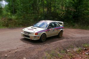 Sergio Spinelli / Danny Rice Subaru Impreza on SS3, Norway Home.