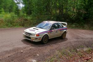 Sergio Spinelli / Danny Rice Subaru Impreza on SS3, Norway Home.