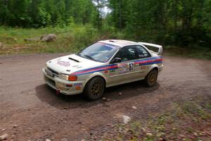 Sergio Spinelli / Danny Rice Subaru Impreza on SS3, Norway Home.