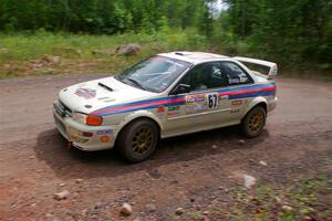 Sergio Spinelli / Danny Rice Subaru Impreza on SS3, Norway Home.