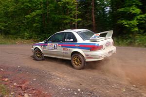 Sergio Spinelli / Danny Rice Subaru Impreza on SS3, Norway Home.