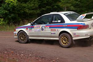 Sergio Spinelli / Danny Rice Subaru Impreza on SS3, Norway Home.