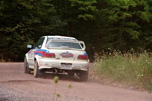 Sergio Spinelli / Danny Rice Subaru Impreza on SS3, Norway Home.