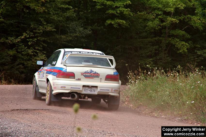 Sergio Spinelli / Danny Rice Subaru Impreza on SS3, Norway Home.