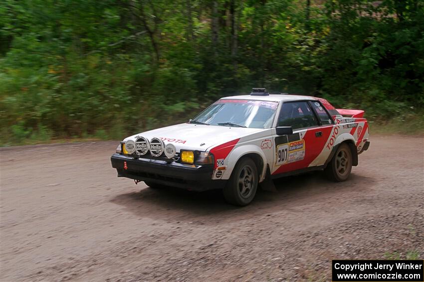 Bryce Murphy / Braxton Murphy Toyota Celica GTS on SS3, Norway Home.