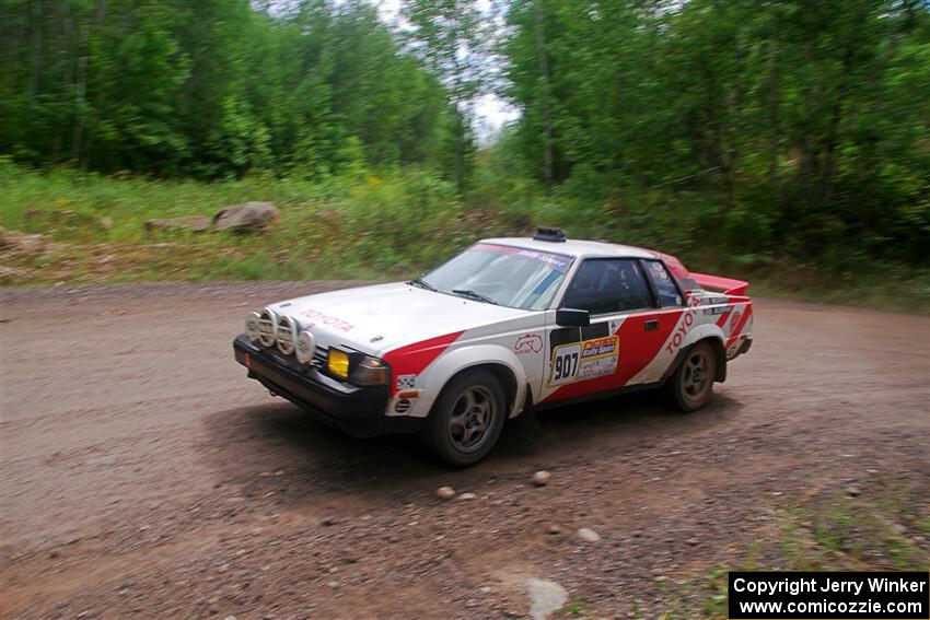 Bryce Murphy / Braxton Murphy Toyota Celica GTS on SS3, Norway Home.