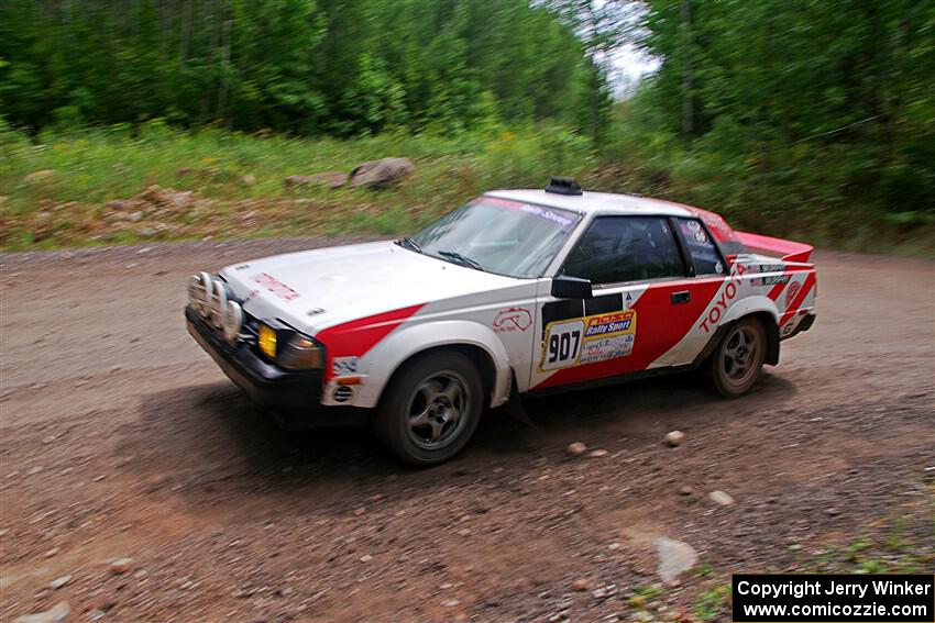 Bryce Murphy / Braxton Murphy Toyota Celica GTS on SS3, Norway Home.
