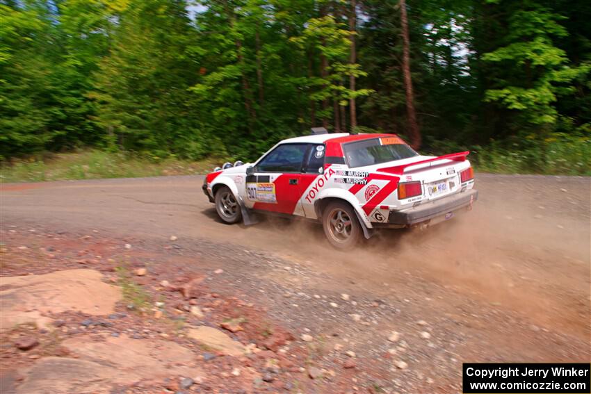 Bryce Murphy / Braxton Murphy Toyota Celica GTS on SS3, Norway Home.