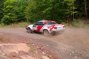 Bryce Murphy / Braxton Murphy Toyota Celica GTS on SS3, Norway Home.