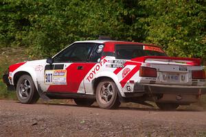 Bryce Murphy / Braxton Murphy Toyota Celica GTS on SS3, Norway Home.
