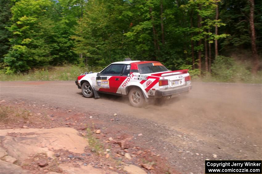 Bryce Murphy / Braxton Murphy Toyota Celica GTS on SS3, Norway Home.