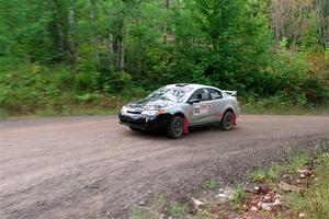 Gary Klein / Sam Strickhouser Saturn Ion Redline on SS3, Norway Home.
