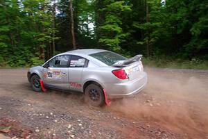 Gary Klein / Sam Strickhouser Saturn Ion Redline on SS3, Norway Home.