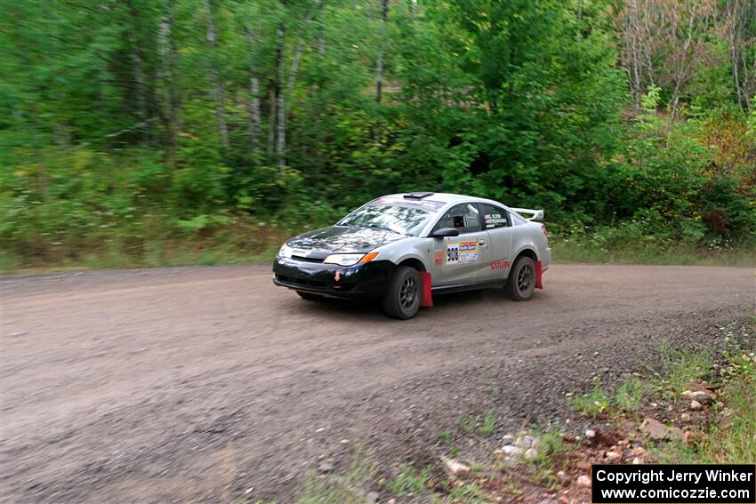 Gary Klein / Sam Strickhouser Saturn Ion Redline on SS3, Norway Home.