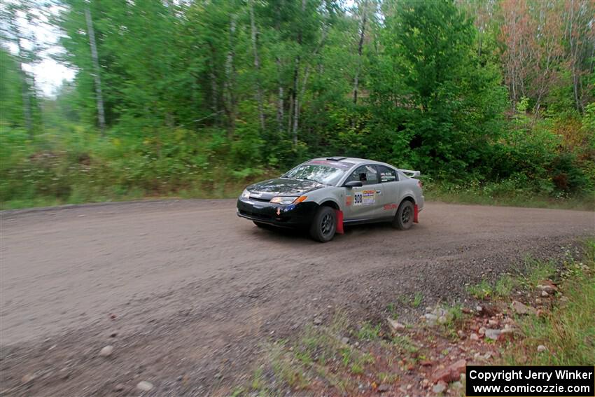Gary Klein / Sam Strickhouser Saturn Ion Redline on SS3, Norway Home.