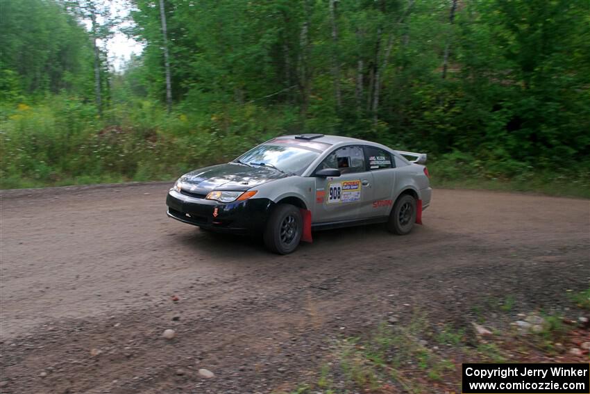 Gary Klein / Sam Strickhouser Saturn Ion Redline on SS3, Norway Home.