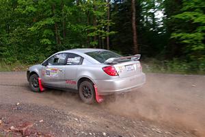 Gary Klein / Sam Strickhouser Saturn Ion Redline on SS3, Norway Home.