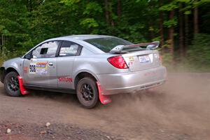 Gary Klein / Sam Strickhouser Saturn Ion Redline on SS3, Norway Home.