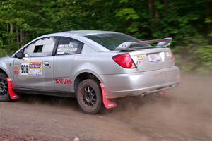Gary Klein / Sam Strickhouser Saturn Ion Redline on SS3, Norway Home.