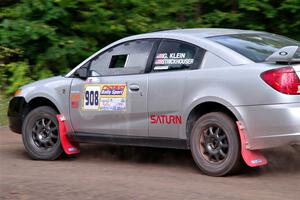 Gary Klein / Sam Strickhouser Saturn Ion Redline on SS3, Norway Home.