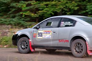 Gary Klein / Sam Strickhouser Saturn Ion Redline on SS3, Norway Home.