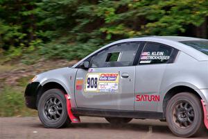 Gary Klein / Sam Strickhouser Saturn Ion Redline on SS3, Norway Home.