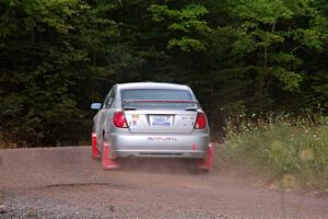 Gary Klein / Sam Strickhouser Saturn Ion Redline on SS3, Norway Home.