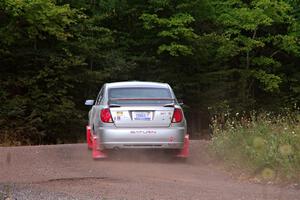 Gary Klein / Sam Strickhouser Saturn Ion Redline on SS3, Norway Home.