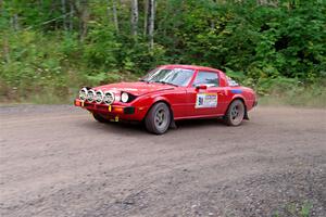Colin Redner / Michael Claiborne Mazda RX-7 on SS3, Norway Home.