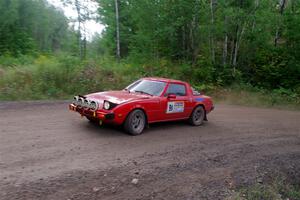 Colin Redner / Michael Claiborne Mazda RX-7 on SS3, Norway Home.