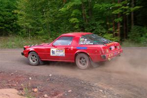 Colin Redner / Michael Claiborne Mazda RX-7 on SS3, Norway Home.