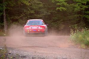 Colin Redner / Michael Claiborne Mazda RX-7 on SS3, Norway Home.