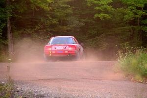 Colin Redner / Michael Claiborne Mazda RX-7 on SS3, Norway Home.