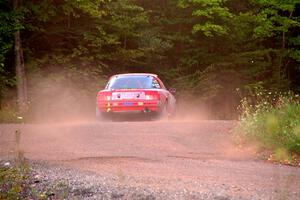 Colin Redner / Michael Claiborne Mazda RX-7 on SS3, Norway Home.