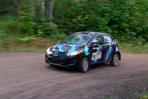 Matt Wolfe / Cray Dumeah Mazda 2 on SS3, Norway Home.