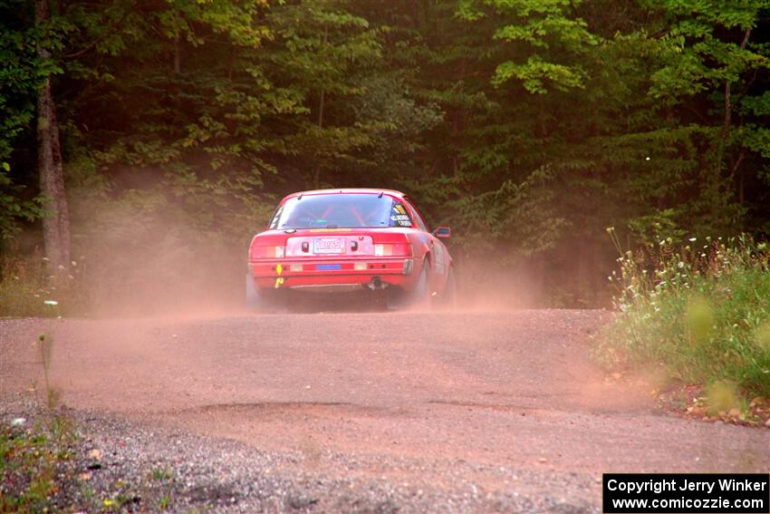 Colin Redner / Michael Claiborne Mazda RX-7 on SS3, Norway Home.