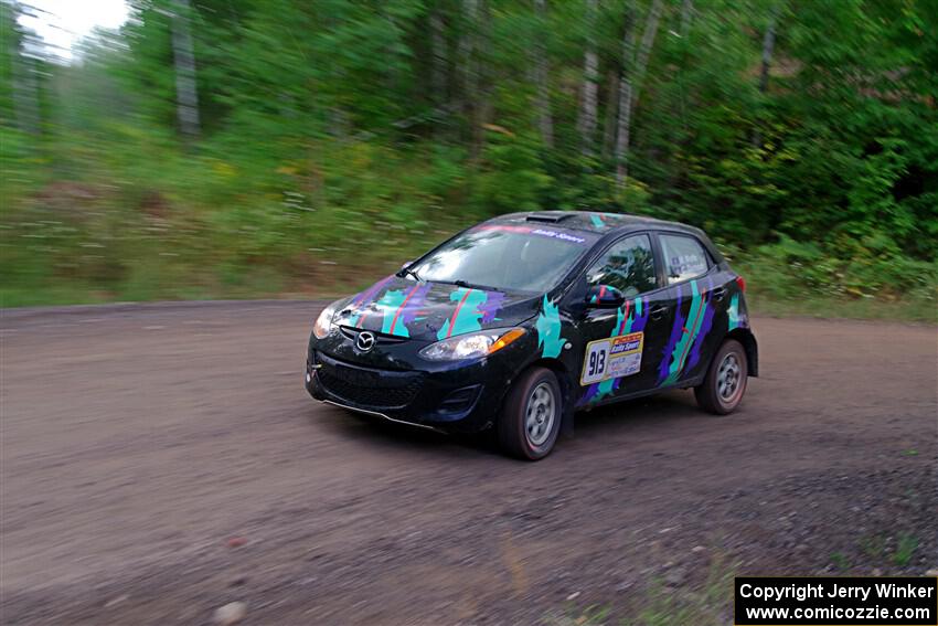 Matt Wolfe / Cray Dumeah Mazda 2 on SS3, Norway Home.