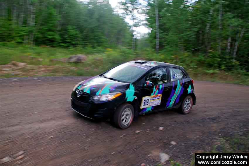 Matt Wolfe / Cray Dumeah Mazda 2 on SS3, Norway Home.
