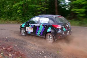 Matt Wolfe / Cray Dumeah Mazda 2 on SS3, Norway Home.
