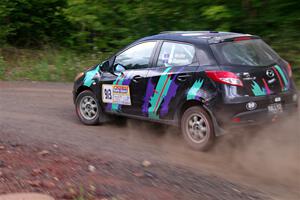 Matt Wolfe / Cray Dumeah Mazda 2 on SS3, Norway Home.