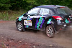 Matt Wolfe / Cray Dumeah Mazda 2 on SS3, Norway Home.