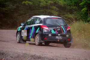 Matt Wolfe / Cray Dumeah Mazda 2 on SS3, Norway Home.