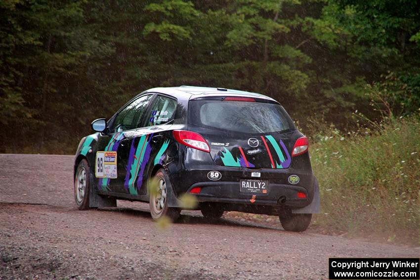 Matt Wolfe / Cray Dumeah Mazda 2 on SS3, Norway Home.